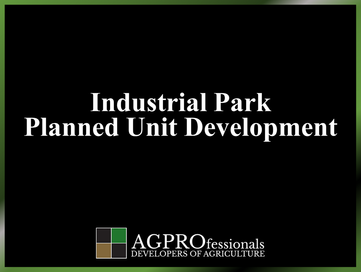 Industrial Park Planned Unit Development AG Professionals